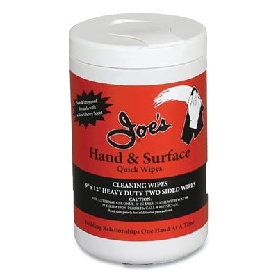 Hand and Surface Quick Wipes, 70 Wipes/Canister, Cherry
