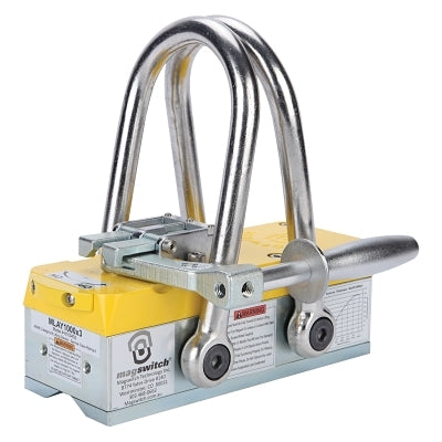 MLAY1000x3 Lifting Magnet, 2733 lb Max Load Cap