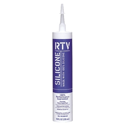 Contractor RTV Silicone Sealant, 10 oz Cartridge, White