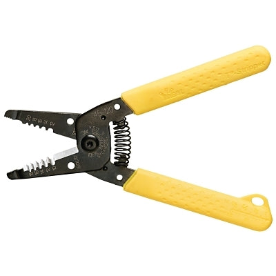 T-Stripper, 6 in L, 10 to 18 AWG, Yellow