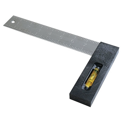 Try Square, 8 in, 1/8 in @ 1 in, w/Vial