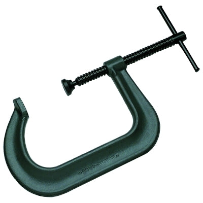 4400 Series C-Clamps, Sliding Pin, 6 in Throat Depth