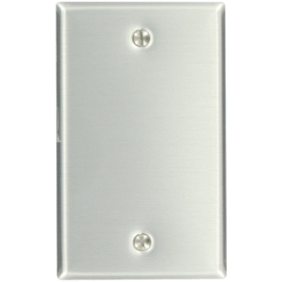 Aluminum 1 Gang Box Mount Blank Wall Plate
