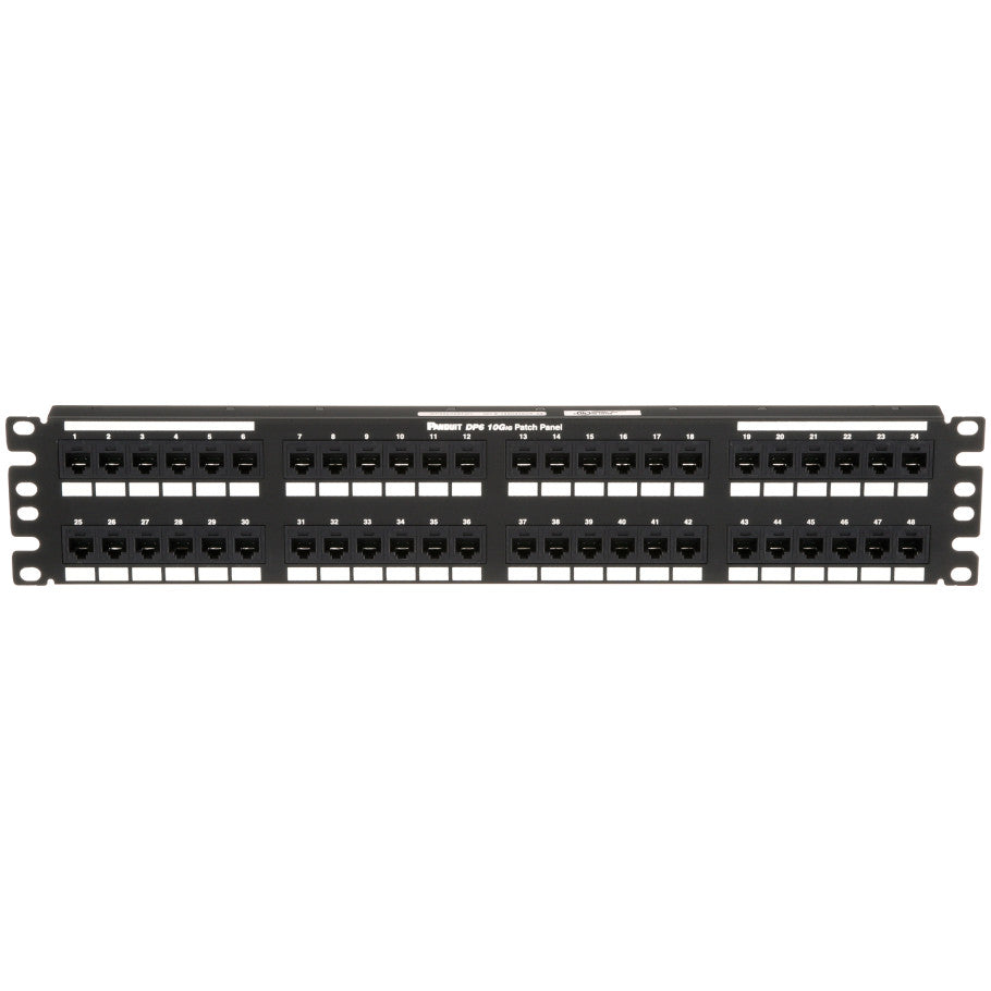 DP6A 10Gig Punchdown Patch Panel, 48-Port