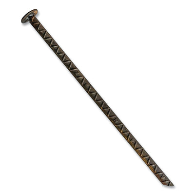 Parking Stops/Speed Bumps Accessory, 1/2 in dia x 14 in L, Rebar Spike, Steel