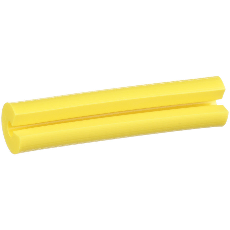 LabelCore NWSLC-2Y Identification Sleeve, Flexible PVC, Yellow, 1"x1.25", PK100