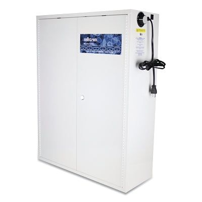 Eyewear Germicidal Cabinet, 32 in H x 24-1/2 in W x 9-1/2 in D, Metal, White