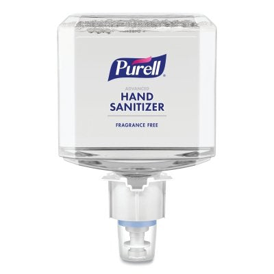 Healthcare Advanced Hand Sanitizer Gentle and Free Foam Dispenser Refill, 1200 mL, Alcohol Odor, for ES4