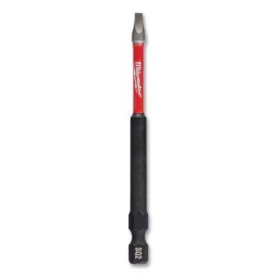 Shockwave Insert Power Bit, #2, Square Recess, 3-1/2 in L