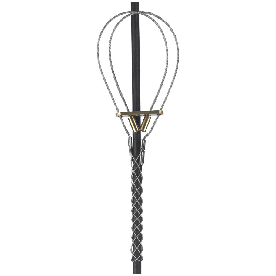 Kellems Support Grip, Galvanized Steel, Universal Eye, Bus Drop Cable, 0.56 to 0.73 in.