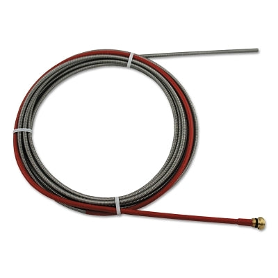 MIG Gun Liner, 0.045 in to 1/6 in x 25 ft L, Red, For Legacy Q-Gun