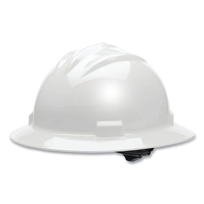 C71 Standard Full-Brim Hard Hat, 4-point Ratchet, White