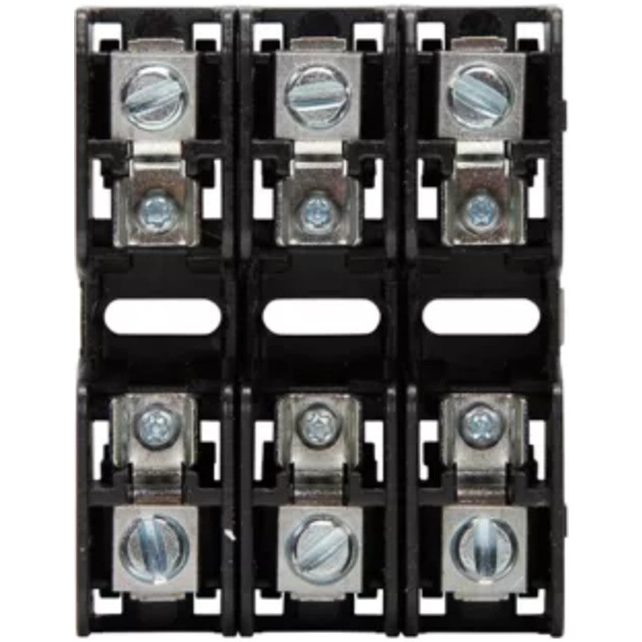 BCM Series 30A 600V Class CC Modular Fuse Block With Box Lug Terminal, 3 Pole