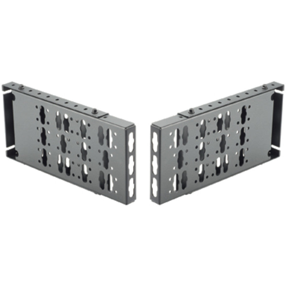 PDU Bracket Kit, Steel, Black, 6.2 H x 1.1 W x 12.2 D in.