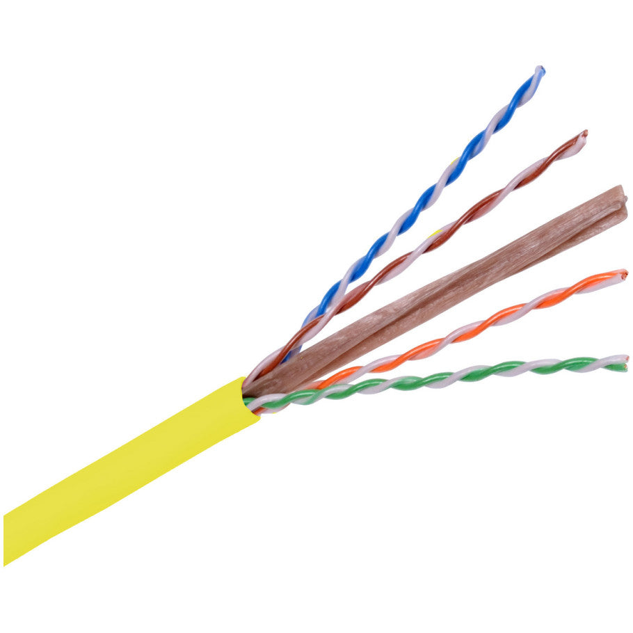 C6ESPY - NEXTSPEED 6E/550MHz, Plenum, Yellow, 1000 ft., Spool