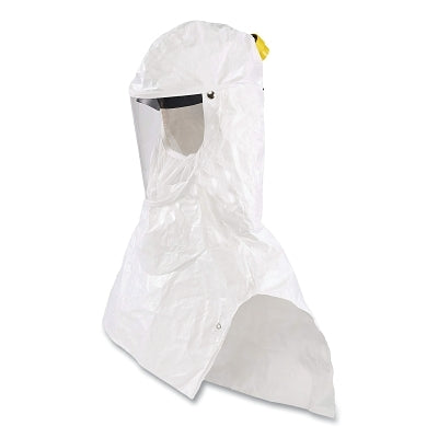 Primair 100 Series PAPR Accessories and Replacement Part, Replacement Bibbed Hood for PA111, Tychem, Universal, White
