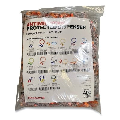 Earplug Dispenser Refill, TrustFit Pod, 30 dB, Orange