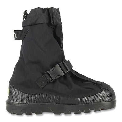 Voyager Mid Overshoes, Size Medium, 11 in H, Rubber, Nylon, Black