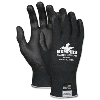 9178NF Cut Protection Gloves, Medium, Black