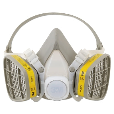 3M 5203 5000 Series Half Facepiece Respirators, Medium, Organic Vapors/Acid Gases