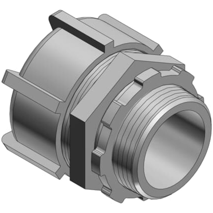 52  176; Series Liquid Tight Connector, Aluminum, Straight, 1 in.