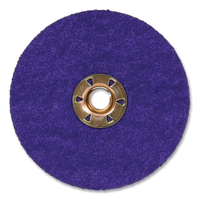 3M 068060-66456 Cubitron 3 Fibre Disc 1187C, Precision Shaped Ceramic, 5 in dia, 36+, TN Quick Change, Die 450E, 100 EA/BX