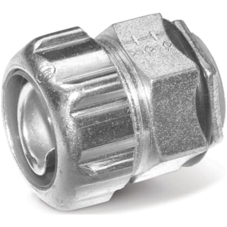 1 Inch Straight Steel Chase Liquidtight Insulated Connector With Electro-Zinc Plating