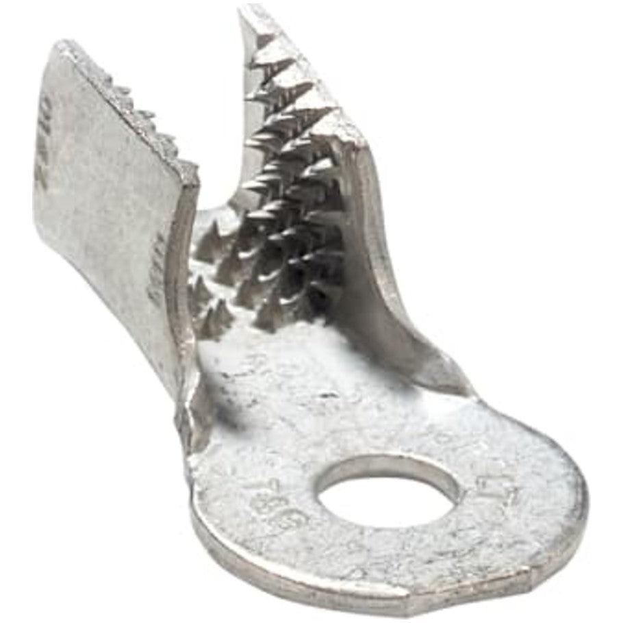 Insulation Piercing Magnet Wire Ring Terminal, Length 1.58 Inches, Width .81 Inches, Stud Size 3/8 Inch