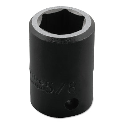 Torqueplus Impact Sockets, 1/2 in Drive, 5/8 in Opening, 6 Points