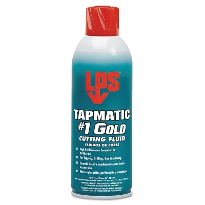Tapmatic #1 Gold Cutting Fluid, 11 wt oz, Aerosol Can