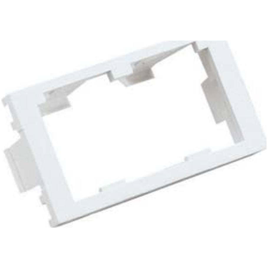 Mini-Com Flat 1/3 Size, Two Module Space, Off White