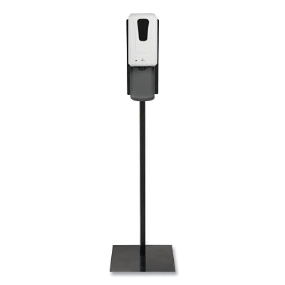 Refillable Manual/Touchless Dispenser Stand, 40.5 oz Dispensers Sold Separately, Black