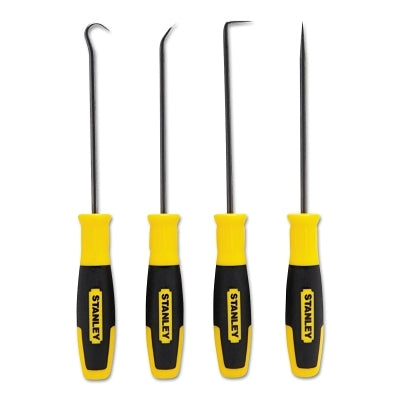 Pick and Hook Set, 4 Pc, Full Hook, Angle Hook, 90° Angle Hook, Straight Hook