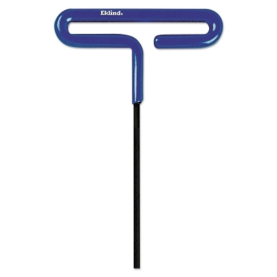 Individual Cushion Grip Hex T-Keys, 3/16 in, 6 in Long, Black Oxide