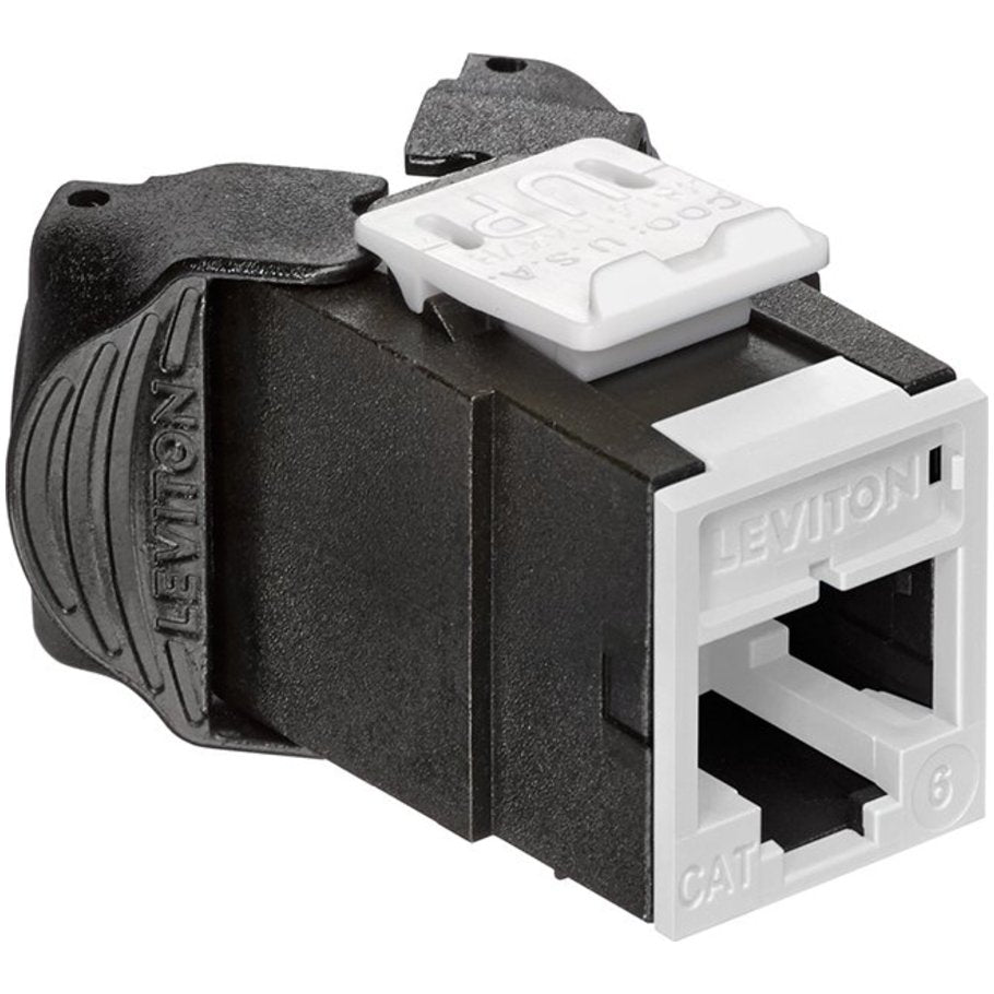 Atlas-X1 Cat 6 Component-Rated QuickPort Connector, White