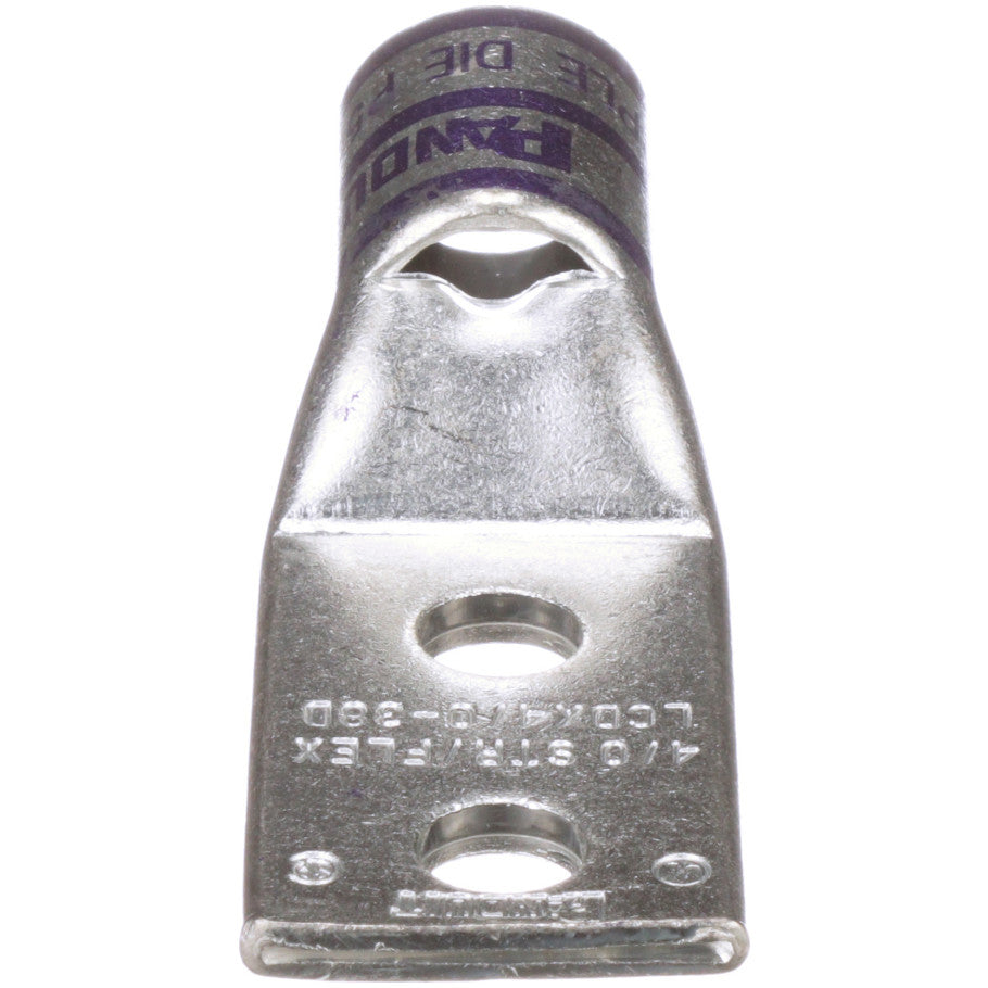 Flex Lug, 2-Hole, Purple