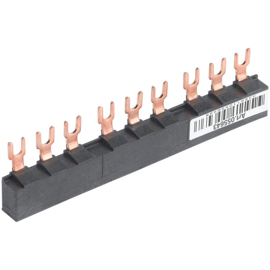 Linergy Ft, Comb Busbar, 63A, 3 Tap Offs, 45mm Pitch, For TeSys GV2, D, K   U