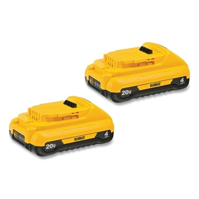 MAX* Cordless Tool Battery, 20 V, Lithium-ion, 4.0 Ah, 2 PK, 1 EA/EA