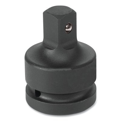 Impact Adapter, With Friction Ball, 3/4 in Female x 1 in Male Drive, Chrome-Molybdenum Alloy Steel