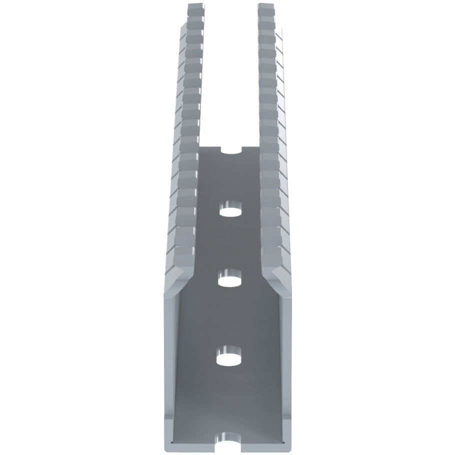 Type F Narrow Slot Wiring Duct, 75 in. w  x 1.5 in. h, 6ft.
