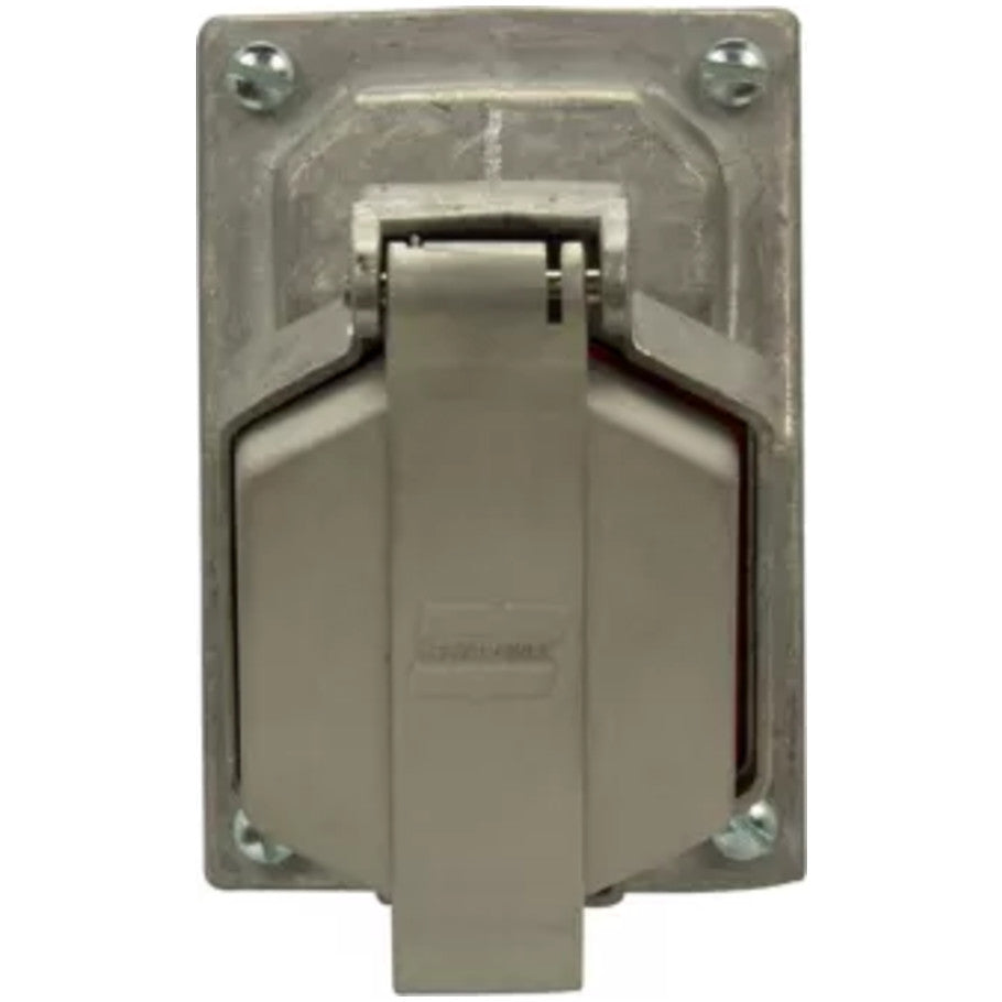 Ark-Gard ENR Value Series Dead Front Interlocked Circuit Breaking Receptacle Unit, 20A, 125V