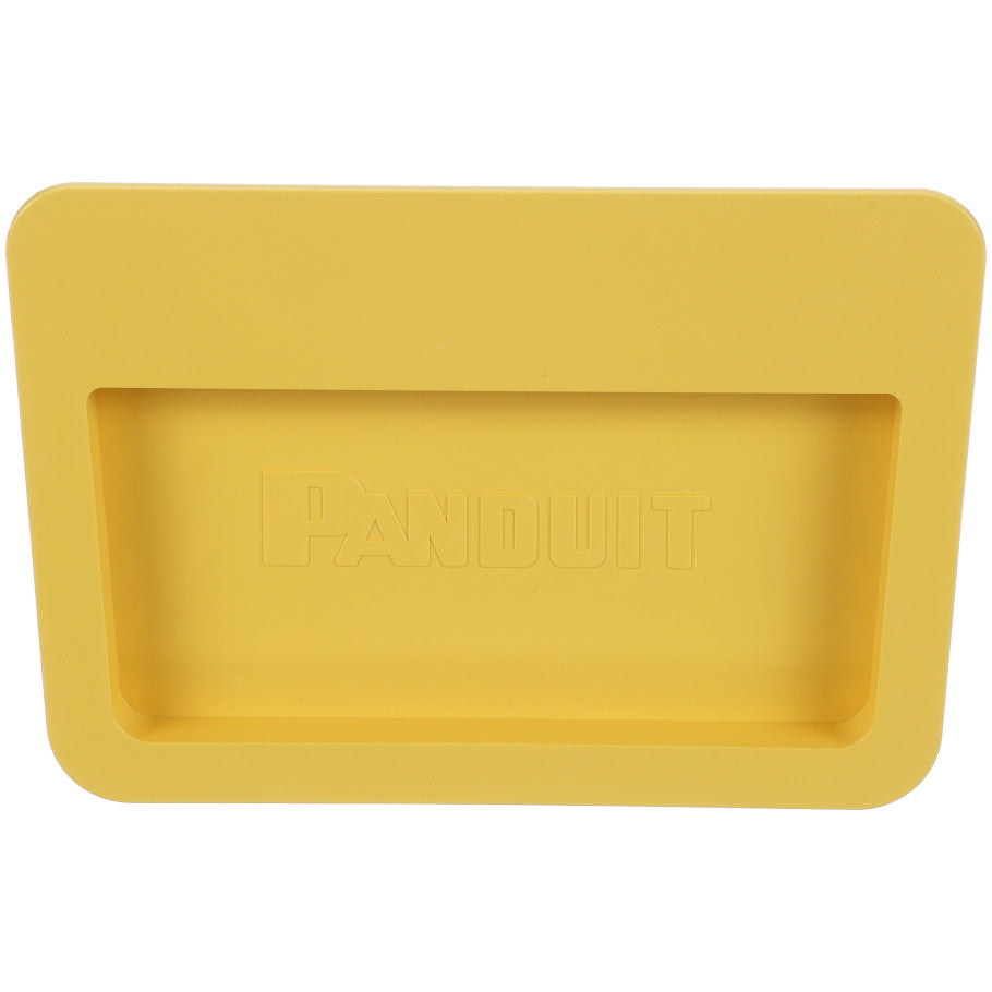 End Cap Fitting, 6x4, Yellow