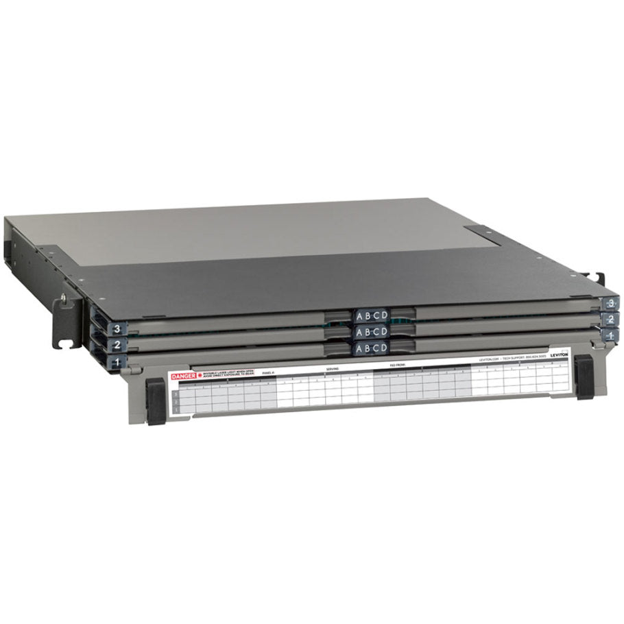 OPT-X  UHDX  1RU Fiber Enclosure, Empty with sliding tray
