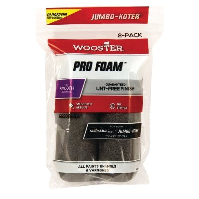 Pro Foam Jumbo-Koter Mini Roller Covers, 2 Pack, 4-1/2 in