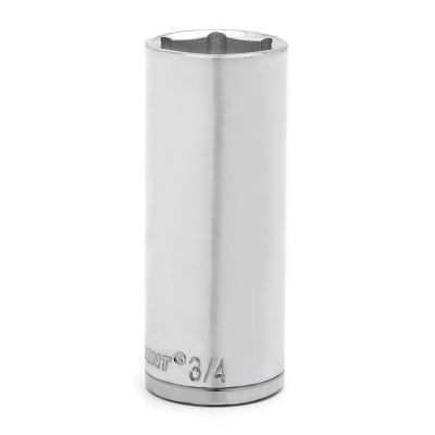 6 Point Deep SAE Sockets, 1/2 in Dr, 15/16 in Opening