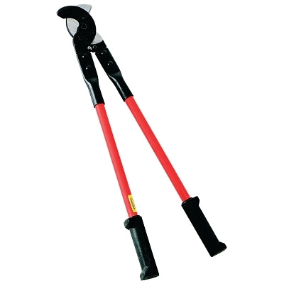 Standard Cable Cutter, 25.5 in OAL, Shear Cut, 500 kcmil Copper/750 kcmil Aluminum/1-3/8 in Data