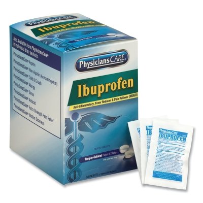 PhysiciansCare Ibuprofen Tablet 200 mg, 2 pk/50 per box