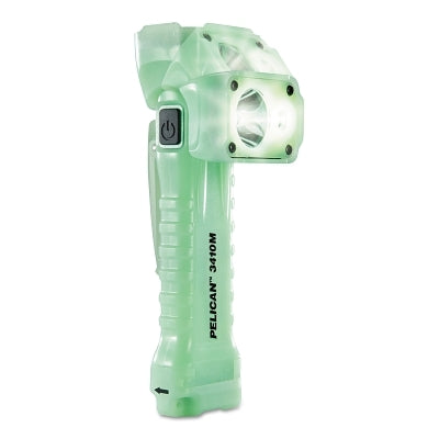 3410 LED Flashlight, 3 Batteries, AA, 653 lm, Green