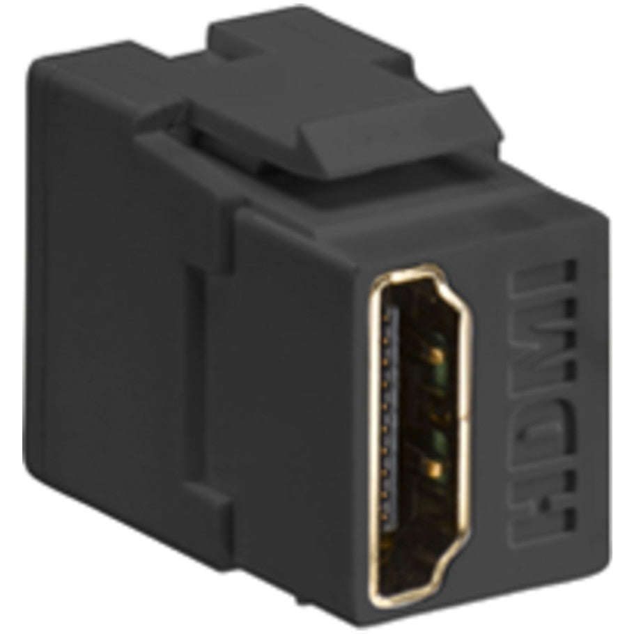 QuickPort HDMI Feedthrough Connectors, Black