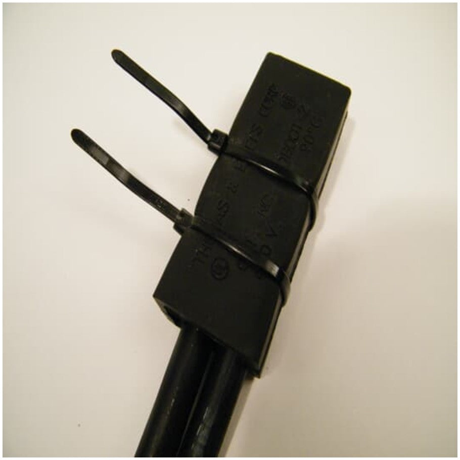 KUBE 600kV Insulator Boot for Disconnect Series MD-M and MD-F, Insulates Body Size 1, Black Thermoplastic Rubber